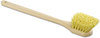 A Picture of product BWK-4320 Boardwalk® Utility Brush,  Polypropylene Fill, 20" Long, Tan Handle