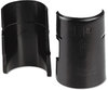 A Picture of product ALE-SW59SLBL Alera® Wire Shelving Shelf Lock Clips Plastic, Black, 4 Clips/Pack