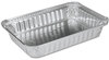 A Picture of product HFA-206130 Handi-Foil of America® Aluminum Oblong Containers,  Shallow, 1 1/2 lb, 8-19/32 x 6 x 1-1/4