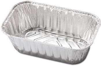 Handi-Foil of America® Aluminum Roasting/Baking Containers,  #1 Loaf, 5 23/32 x 3 5/16 x 2 1/32, 200/Carton