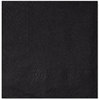 A Picture of product 226-411 Hoffmaster® 2-Ply Embossed Beverage Napkins. 9 1/2 X 9 1/2 in. Black. 1000 count.