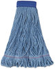 A Picture of product BWK-504BL Boardwalk® Super Loop Wet Mop Head,  Super Loop Head, Cotton/Synthetic Fiber, X-Large, Blue, 12/Carton