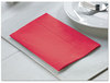 A Picture of product HFM-180511 Hoffmaster® Regal Embossed 2-Ply Dinner Napkins. 15 X 17 in. Red. 1000 count.
