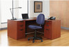 A Picture of product ALE-VA216630MC Alera® Valencia™ Series Straight Front Desk Shell 65" x 29.5" 29.63", Medium Cherry