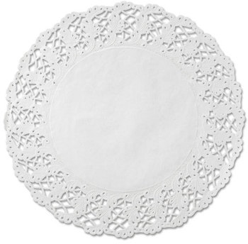 Hoffmaster 500233 Lace Doily 4, White, Paper, Cambridge 1000/CS