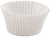 A Picture of product HFM-610032 Hoffmaster® Fluted Bake Cups,  4 1/2 dia x 1 1/4h, White, 500/Pack, 20 Pack/Carton