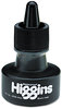 A Picture of product HIG-44201 Higgins® Waterproof Pigmented Drawing Inks,  Black, 1oz Bottle