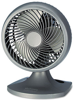 Holmes® 9" Table/Wall Blizzard® Oscillating Power Fan,  Charcoal