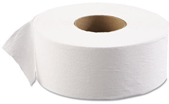 Boardwalk® JRT Jr. Bathroom Tissue,  Jumbo, 1-Ply, 3 5/8" x 2000ft, 9" dia, White, 12/Carton