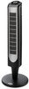 A Picture of product HLS-HT38RBU Holmes® 3 Speed Oscillating Tower Fan with Remote Control,  Metallic Silver/Black