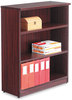 A Picture of product ALE-VA634432MY Alera® Valencia™ Series Bookcase Three-Shelf, 31.75w x 14d 39.38h, Mahogany