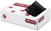 A Picture of product JAG-G4046HBL Jaguar Plastics® Industrial Strength Low-Density Commercial Can Liners,  40-45gal, 1.70 mil, 40X46, Black, 100/Carton