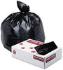 A Picture of product JAG-G4046HBL Jaguar Plastics® Industrial Strength Low-Density Commercial Can Liners,  40-45gal, 1.70 mil, 40X46, Black, 100/Carton