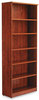 A Picture of product ALE-VA638232MC Alera® Valencia™ Series Bookcase Six-Shelf, 31.75w x 14d 80.25h, Medium Cherry