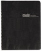 A Picture of product HOD-262002 House of Doolittle™ 24-Month 100% Recycled Ruled Monthly Planner 11 x 8.5, Black Cover, (Jan to Dec): 2024 2025
