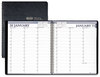 A Picture of product HOD-27202 House of Doolittle™ 100% Recycled Professional Weekly Planner Ruled for 15-Minute Appointments Appts, 11 x 8.5, Black Wirebound Soft Cover, 12-Month (Jan to Dec): 2024