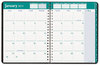 A Picture of product HOD-29602 House of Doolittle™ Express Track® 100% Recycled Weekly Appointment Book/Monthly Planner 11 x 8.5, Black Cover, 13-Month (Jan to Jan): 2024 2025