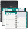 A Picture of product HOD-29602 House of Doolittle™ Express Track® 100% Recycled Weekly Appointment Book/Monthly Planner 11 x 8.5, Black Cover, 13-Month (Jan to Jan): 2024 2025