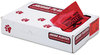 A Picture of product JAG-IW3339R Jaguar Plastics® Health Care Trash Can Liners,  1.3mil, 33 x 39, Red, 150/Carton