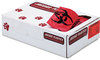 A Picture of product JAG-IW3339R Jaguar Plastics® Health Care Trash Can Liners,  1.3mil, 33 x 39, Red, 150/Carton