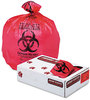 A Picture of product JAG-IW3339R Jaguar Plastics® Health Care Trash Can Liners,  1.3mil, 33 x 39, Red, 150/Carton
