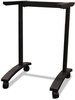 A Picture of product ALE-VA7443BK Alera® Valencia™ Series Training Table T-Leg Base 24.5w x 19.75d 28.5h, Black