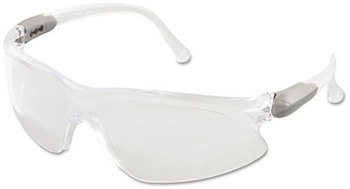 Jackson Safety* V20 Visio* Safety Glasses,  Silver Frame, Clear Lens