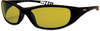 A Picture of product JAK-20541 Jackson Safety* V40 HellRaiser Safety Glasses,  Black Frame, Amber Lens