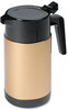 A Picture of product HOR-402264B Hormel Swirl Design Poly Lined Carafe,  Swirl Design, 64oz Capacity, Black