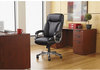 A Picture of product ALE-VN4159 Alera® Veon Series Executive High-Back Bonded Leather Chair Supports Up to 275 lb, Brown Seat/Back, Bronze Base