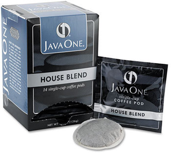 Distant Lands Coffee Coffee Pods,  House Blend, Single Cup, 14/Box
