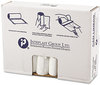 A Picture of product IBS-VALH3340N11 Inteplast Group High-Density Commercial Can Liners Value Pack,  33 x 39, 33gal, 11mic, Clear, 25/Roll, 20 Rolls/Carton