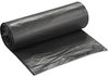 A Picture of product IBS-VALH3860K22 Inteplast Group High-Density Commercial Can Liners Value Pack,  38 x 58, 60gal, 22mic, Black, 25/Roll, 6 Rolls/Carton