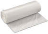 A Picture of product IBS-VALH3860N22 Inteplast Group High-Density Commercial Can Liners Value Pack,  38 x 58, 60gal, 22mic, Clear, 25/Roll, 6 Rolls/Carton