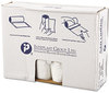 A Picture of product IBS-VALH4048N12 Inteplast Group High-Density Commercial Can Liners Value Pack,  40 x 46, 45gal, 12mic, Clear, 25/Roll, 10 Rolls/Carton