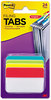 A Picture of product MMM-686AALYR Post-it® 2" Angled Tabs Plain Solid Color 1/5-Cut, Assorted Colors, Wide, 24/Pack