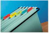 A Picture of product MMM-686AALYR Post-it® 2" Angled Tabs Plain Solid Color 1/5-Cut, Assorted Colors, Wide, 24/Pack