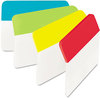 A Picture of product MMM-686AALYR Post-it® 2" Angled Tabs Plain Solid Color 1/5-Cut, Assorted Colors, Wide, 24/Pack