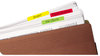 A Picture of product MMM-686ALYR Post-It® Tabs Solid Color 1/5-Cut, Assorted Colors, 2" Wide, 24/Pack