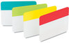 A Picture of product MMM-686ALYR Post-It® Tabs Solid Color 1/5-Cut, Assorted Colors, 2" Wide, 24/Pack