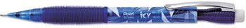 Pentel® Icy™ Mechanical Pencil,  .7mm, Trans Blue, Dozen