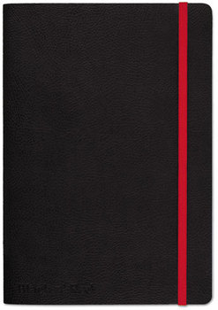 Black n' Red™ Black Soft Cover Notebook,  Legal Rule, Black Cover, 5 3/4 x 8 1/4, 71 Sheets/Pad