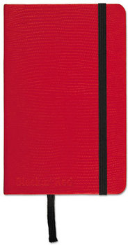 Black n' Red™ Red Casebound Hardcover Notebook,  Legal Rule, Red Cover, 3 1/2 x 5 1/2, 71 Sheets/Pd