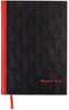 A Picture of product JDK-D66174 Black n' Red™ Casebound Notebooks,  Legal Rule, 8 1/4 x 11 3/4, White, 96 Sheets