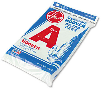Hoover® Commercial Elite™ Lightweight Bag-Style Type A Vacuum Replacement Bags, 3 Pack,  3/Pack
