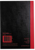 A Picture of product JDK-E66857 Black n' Red™ Casebound Notebooks,  Legal Rule, 5 5/8 x 8 1/4, White, 96 Sheets
