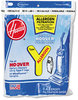 A Picture of product HVR-4010100Y Hoover® Commercial Disposable Allergen Filtration Bags For Commercial Bag-Style WindTunnel™ Upright Vacuum,  3/Pack