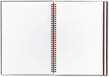 Black n' Red™ Twin Wire Poly Cover Notebook,  Legal Rule, 8 1/4 x 11 3/4, 70 Sheets