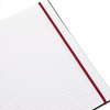 A Picture of product JDK-K66652 Black n' Red™ Twin Wire Poly Cover Notebook,  Legal Rule, 11 x 8 1/2, 70 Sheets