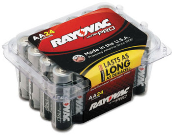 Rayovac® Ultra Pro™ Alkaline Batteries,  AA, 24/Pack